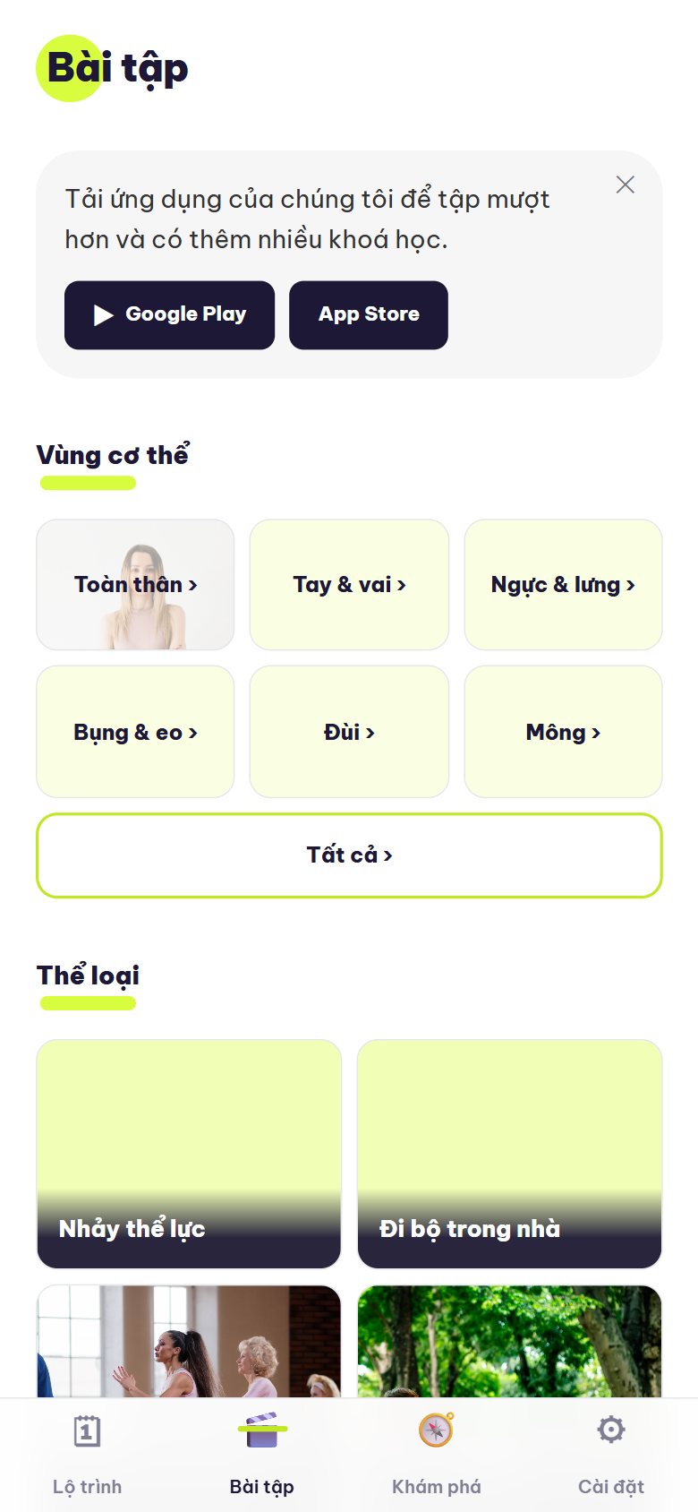 Màn thư viện bài tập